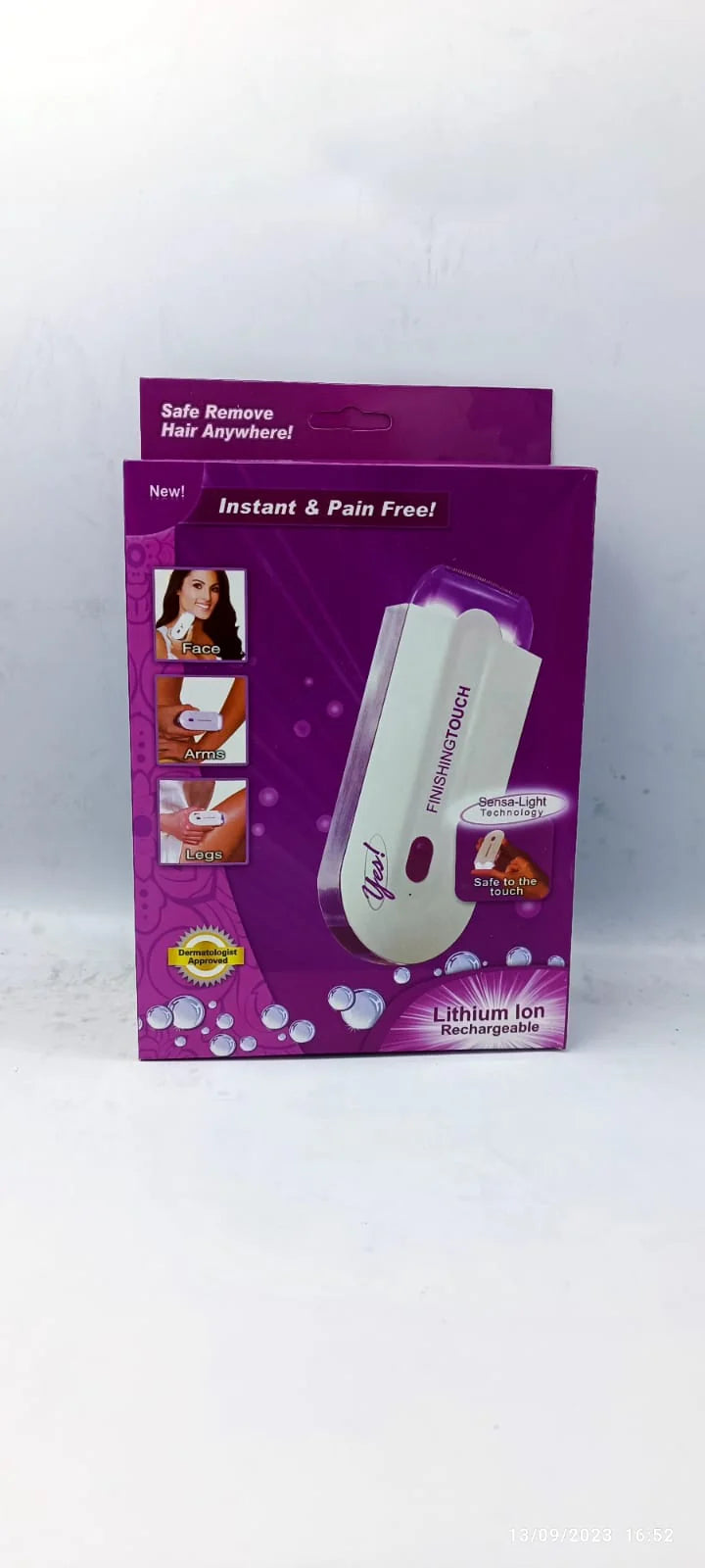 Finishing Touch Hair Epilator – Safe, Gentle, and Pain-Free Hair Removal