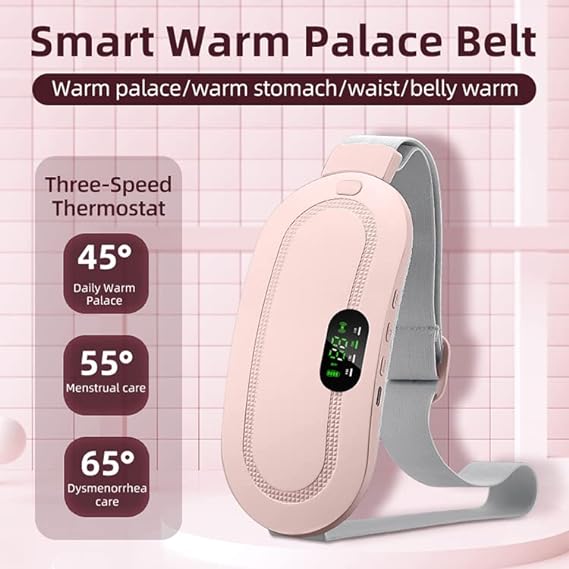 Period Belt – Fast Heating & Soothing Massage for Menstrual Relief
